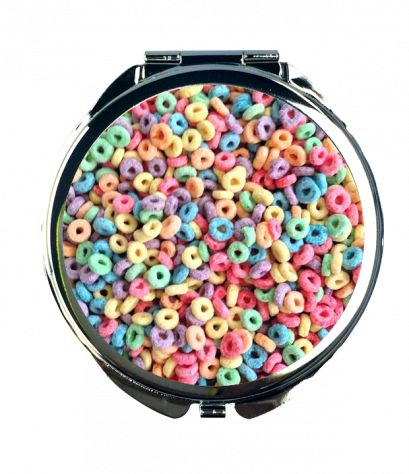 กระจกพิมพ์ลาย Good morning Mirror